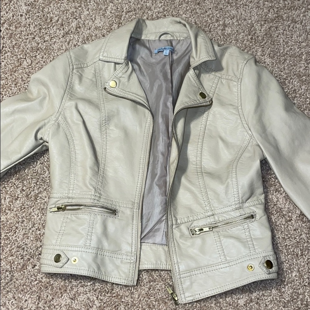 Leather jacket
